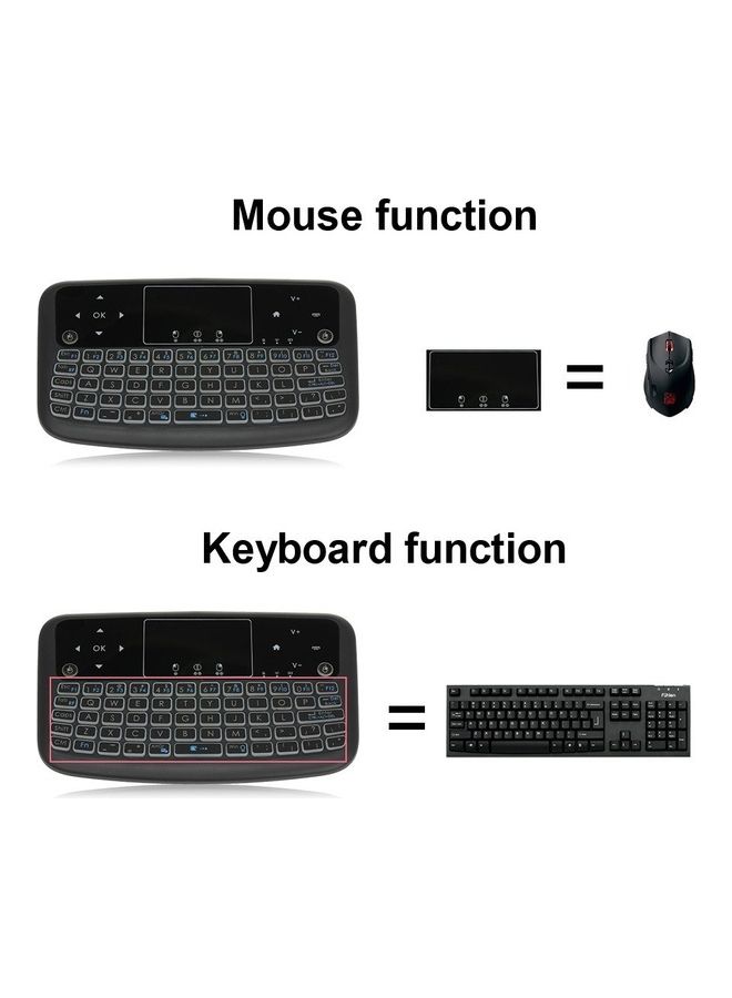 Mini Wireless Keyboard Air Mouse Multicolour - Image 5
