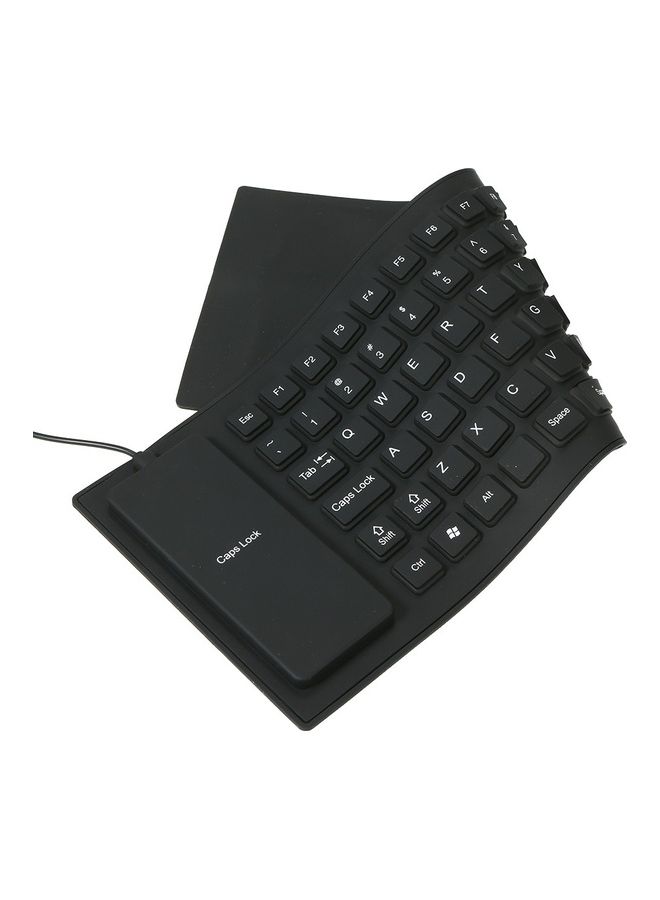 85 Keys USB Flexible Keyboard Black - Image 2