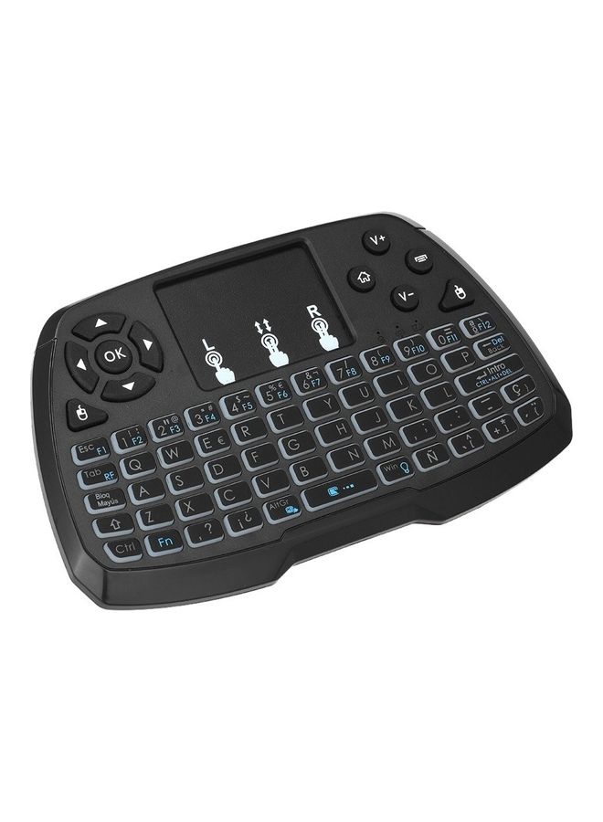 Spanish Version Backlit 2.4GHz Wireless Keyboard Multicolour - Image 2