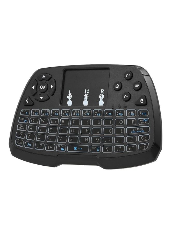 Spanish Version Backlit 2.4GHz Wireless Keyboard Multicolour - Image 3
