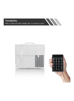 Generic 19 Keys 2.4G Wireless Low Noise Mini Numeric Keypad Black  - Image 5