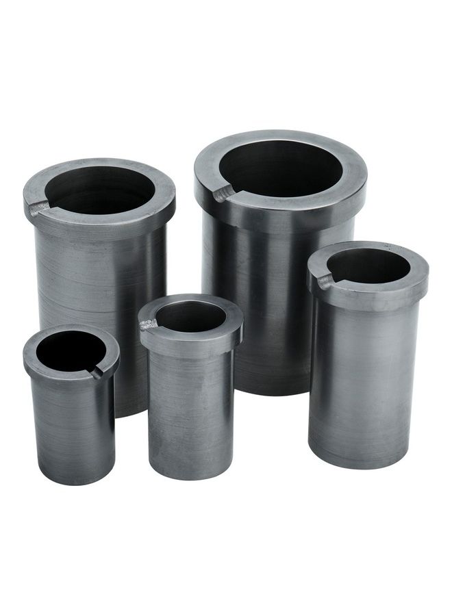 Generic - High-purity Melting Graphite Crucible for High-temperature Gold and Silver Metal Melting Tool Black - Image 1