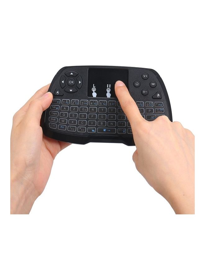 Generic - French Version Backlit Wireless Keyboard Black - Image 1