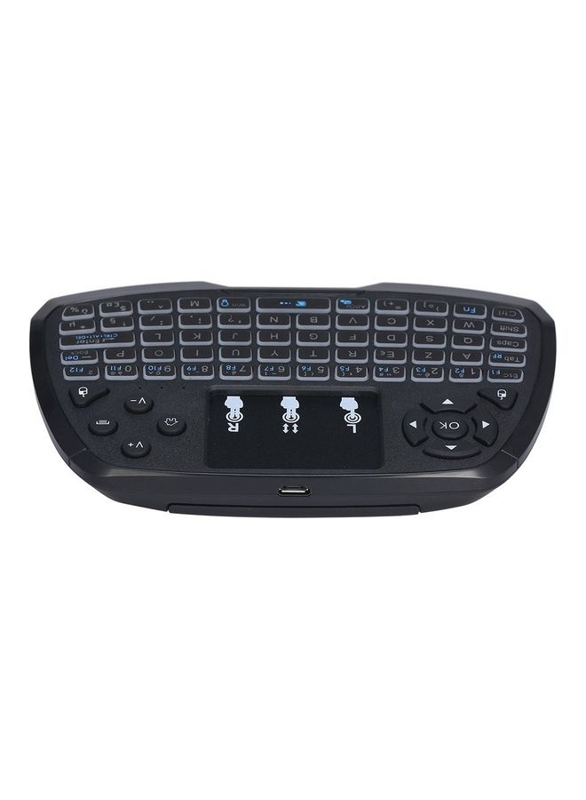 Generic - French Version Backlit Wireless Keyboard Black - Image 1