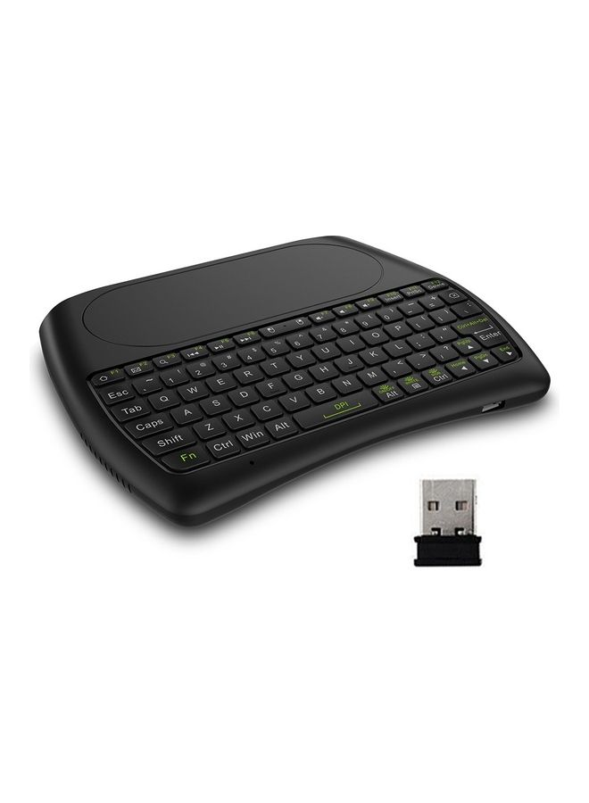 English Version 2.4GHz Wireless Keyboard Black - Image 4