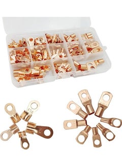 Generic 130-Piece  Copper Cable  Heavy Duty Wire Lugs Terminal Connectors Assortment Kit Multicolour  - Image 5