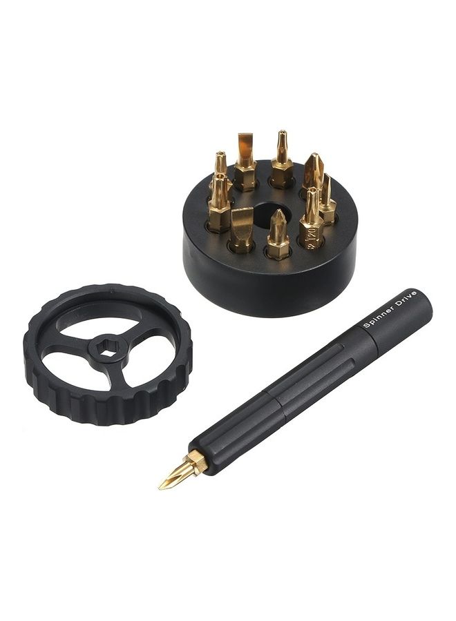Multi-function Screwdriver    Spinner Drive Tool Black/Silver  - Image 5