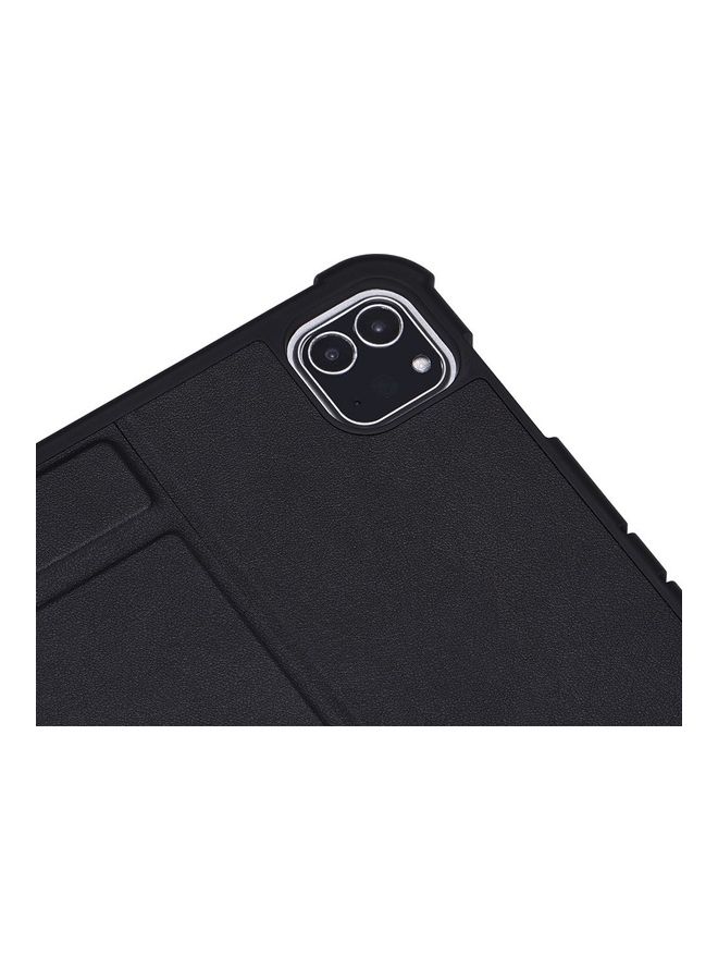 Protective Case With Detachable Bluetooth Keyboard Black - Image 5