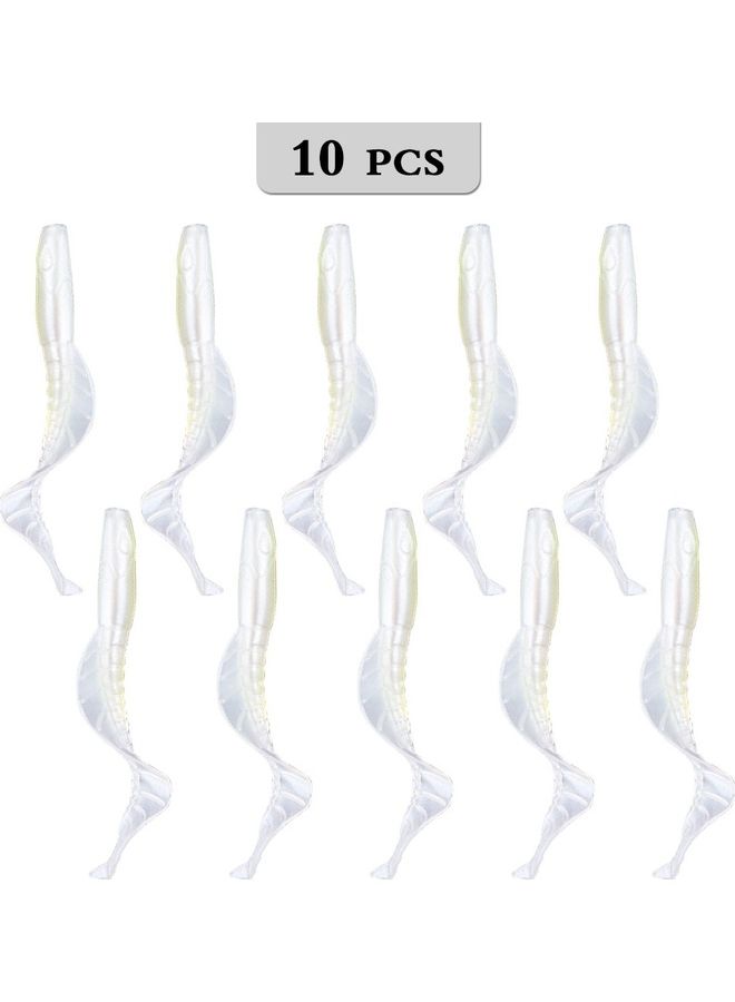 Generic 10-Piece Fishing Lures  Soft Baits Set
