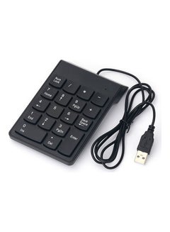 Generic Wired USB Numeric Keypad Black  - Image 1