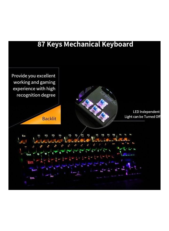 Mechanical Gaming Keyboard Black - Image 4