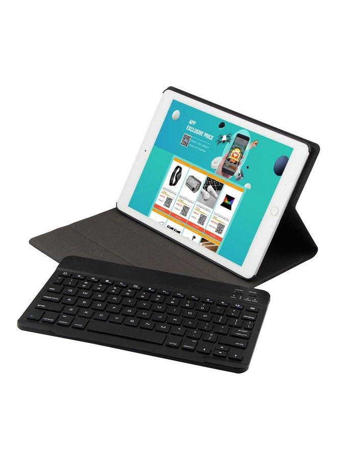 Wireless Bluetooth 3.0 Keyboard Tablet Case Black - Image 4