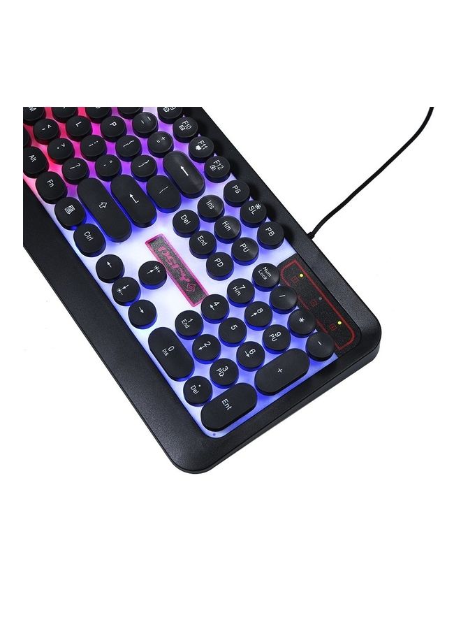 Rainbow LED Gaming Keyboard Multicolour - Image 5
