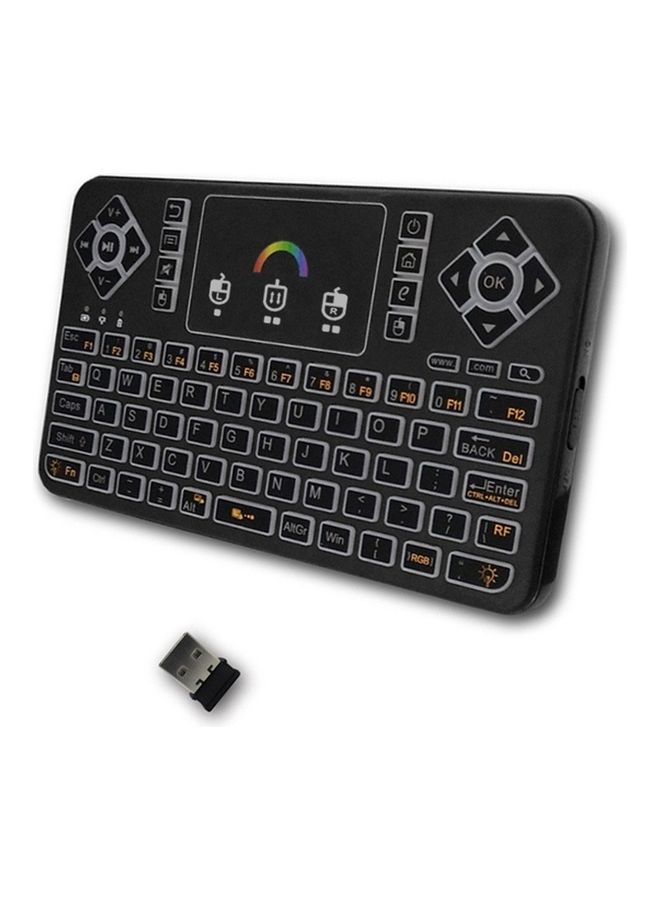 2.4G Wireless Mouse Combo Keyboard Black - Image 4