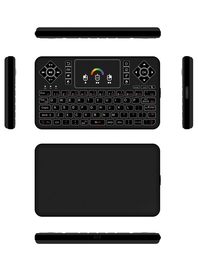 2.4G Wireless Mouse Combo Keyboard Black - Image 5