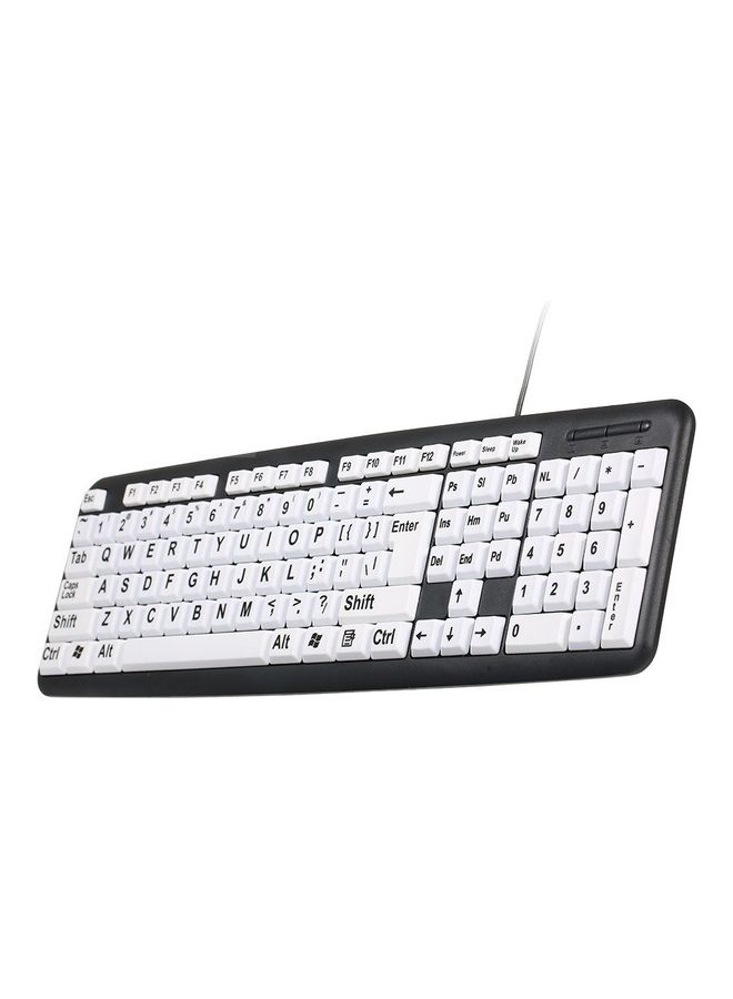 USB Wired Keyboard Multicolour - Image 2