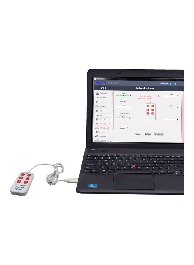 USB Handle Keyboard White - Image 3