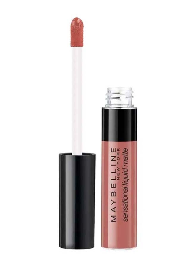 MAYBELLINE NEW YORK - Sensational Liquid Matte Lipstick 09 Truly Mlbb - Image 1