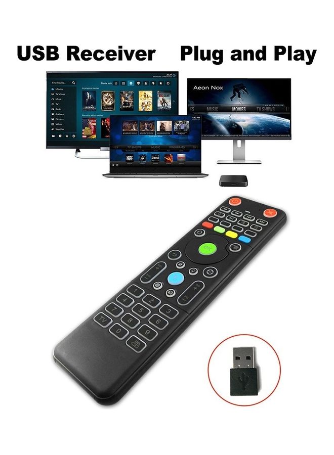 2.4GHz Mini Keyboard Air Mouse Black - Image 3