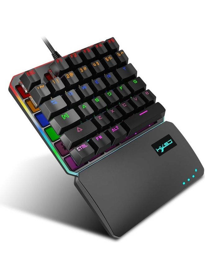 35 Buttons Gaming Keyboard Mechanical Keyboard And Mouse Kit