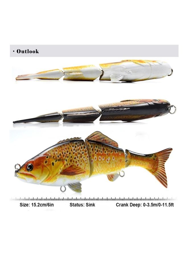 Generic Fishing Multi Jointed Lure Hard Bait  - Image 5