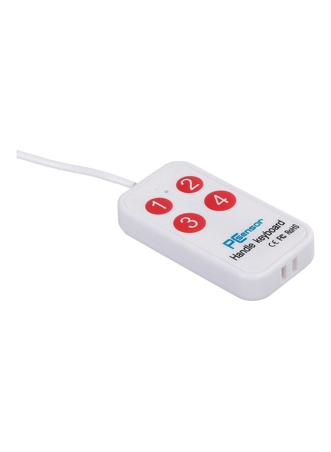 USB Handle Keyboard White - Image 5