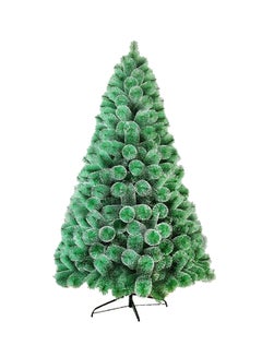 Generic Pine Needle Christmas Tree Green/White 150cm  - Image 1