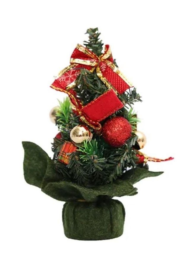 شجرة كريسماس صغيرة مزينة متعدد الألوان 20سم - Image 1