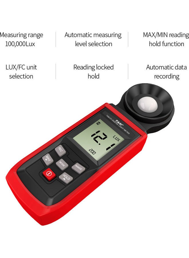 TASI Handheld  Luminometer Black/Red  - Image 3
