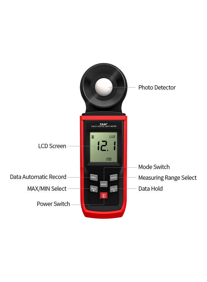 TASI Handheld  Luminometer Black/Red  - Image 4