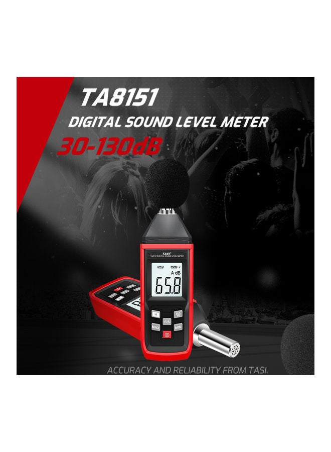 TASI Noise Tester Red/Black  - Image 3