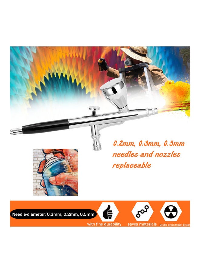 Generic Multi-purpose Professional  Airbrush Kit Multicolour  - Image 3