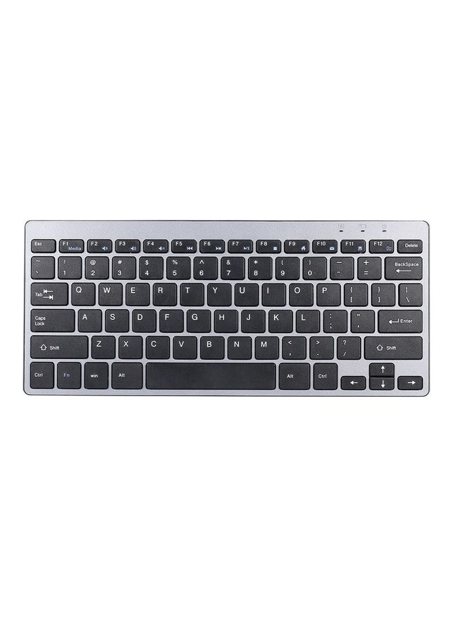 2.4G Keyboard Ultra Thin Mini Wireless Keyboard Multicolour - Image 1