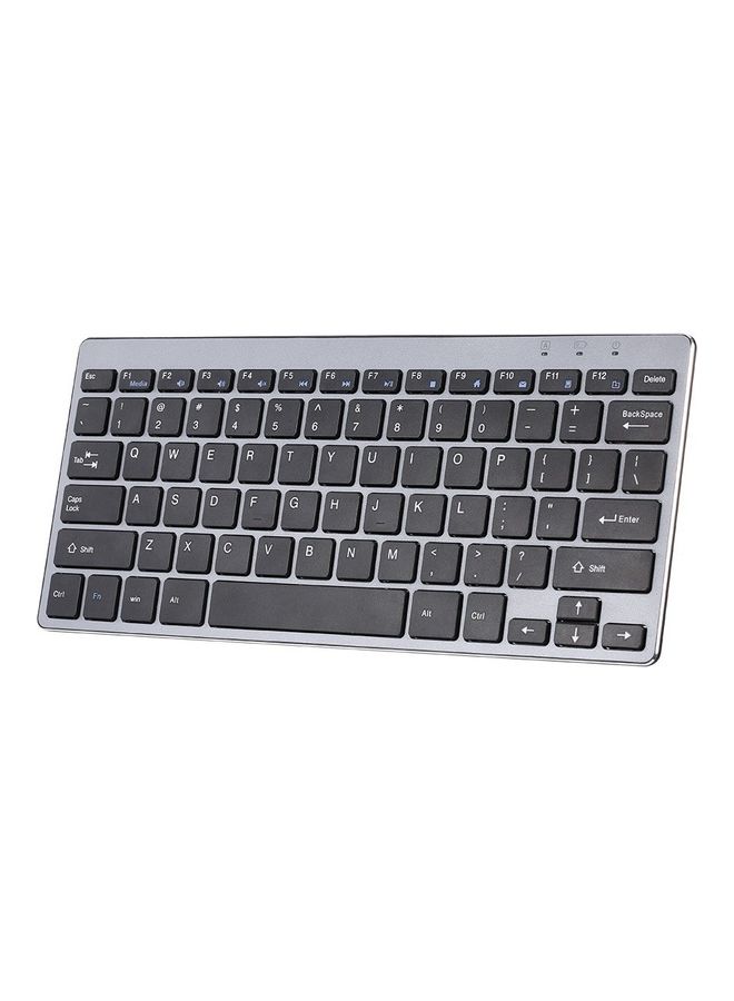 2.4G Keyboard Ultra Thin Mini Wireless Keyboard Multicolour - Image 5