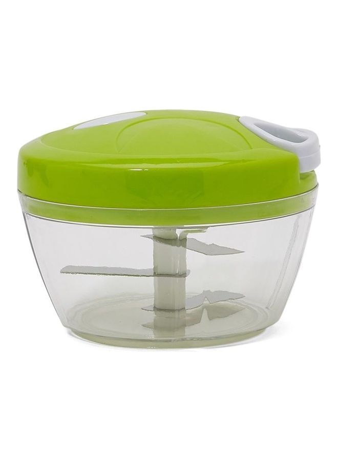 Manual Food Chopper Green 13cm