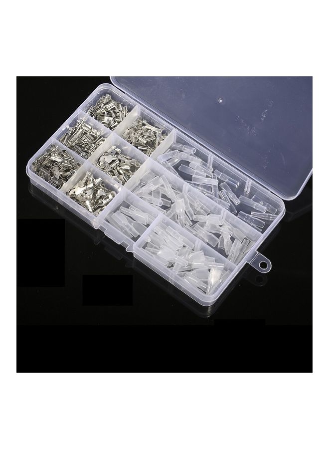 270-Piece  Non-insulated Mixed 2.8mm 4.8mm 6.3mm Male and Female Spade Connector Multicolour  - Image 5