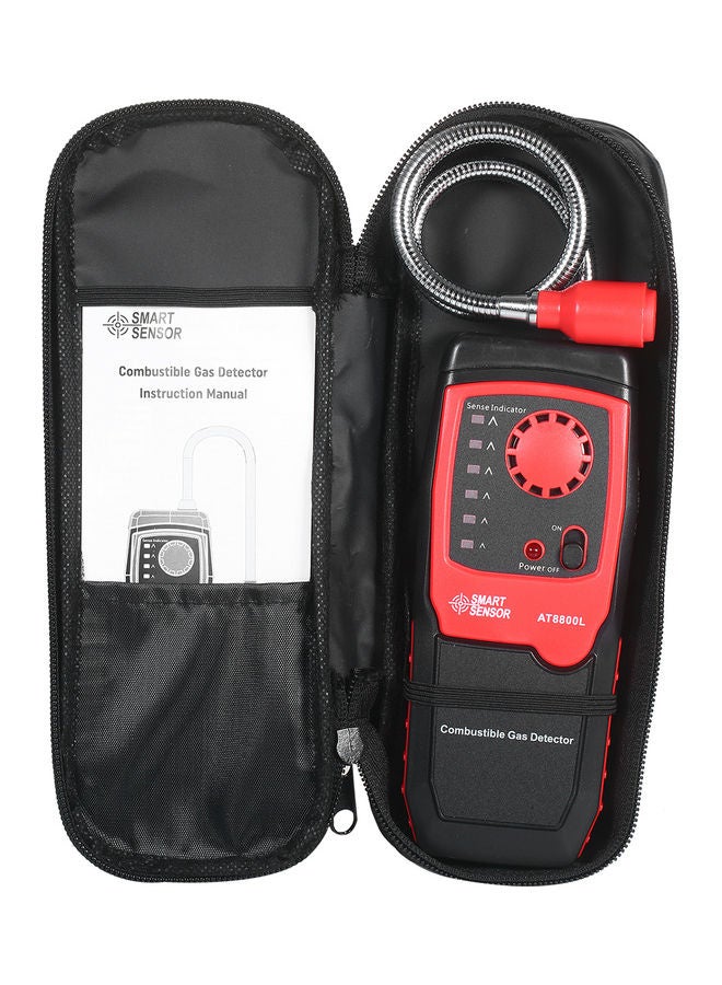 SMART SENSOR Smart Combustible Gas Tester Black/Red  - Image 3