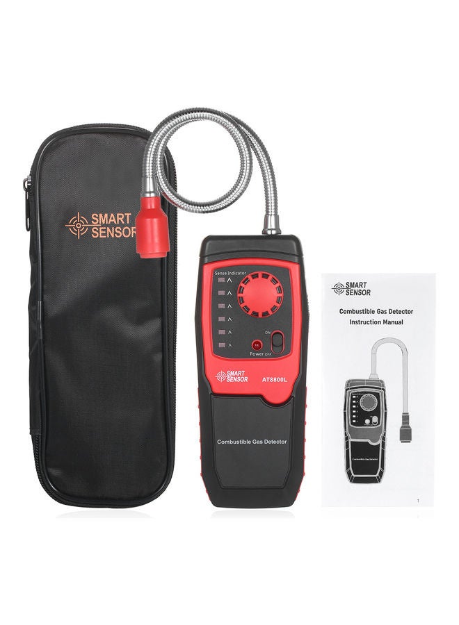 SMART SENSOR Smart Combustible Gas Tester Black/Red  - Image 4