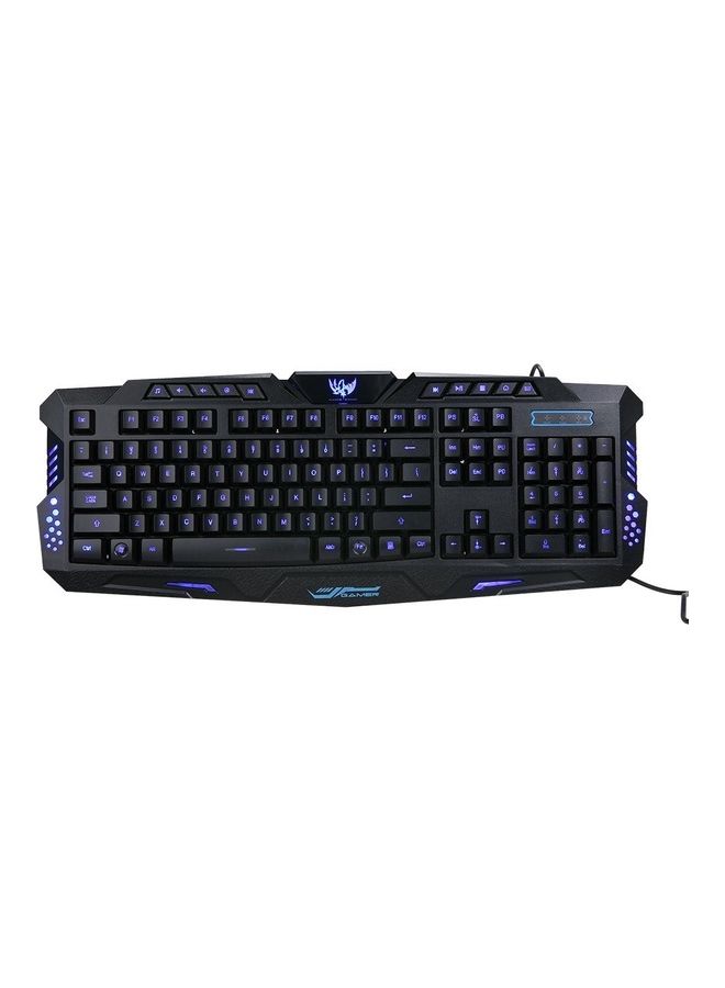 USB Waterproof Gaming Keyboard Black - Image 2