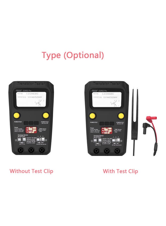 BSIDE Detection Transistor Tester Multicolour - Image 3