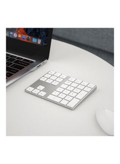 Generic Aluminium  Wireless Numeric Keyboard Silver  - Image 5