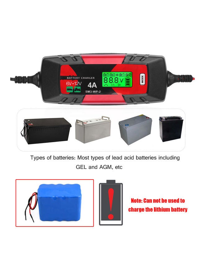 Car Battery Charger And Maintainer Multicolour  - Image 3