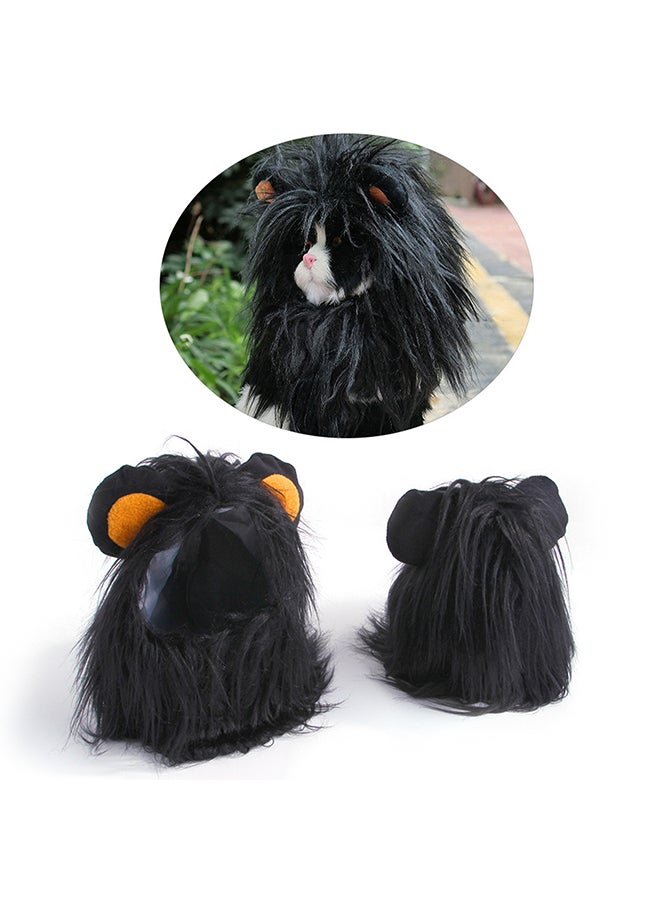 زي تنكري على شكل أسد أسود 21x3x18سم - Image 5