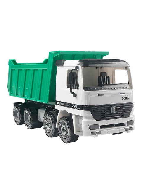 Simulation Big Dump Truck Green