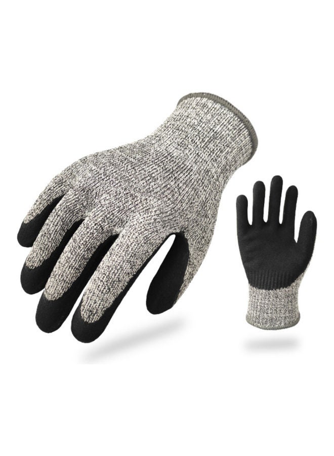 Cut Resistant Gloves Grey/Black - Image 1