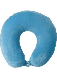 Zest U-Shaped Protective Neck Pillow Memory Foam Sky Blue 32 x 30 x 10cm  - Image 2