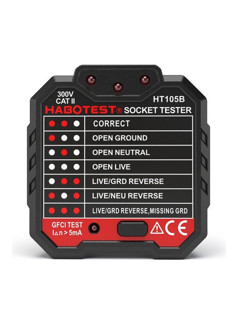 Advanced  Socket Tester Black
