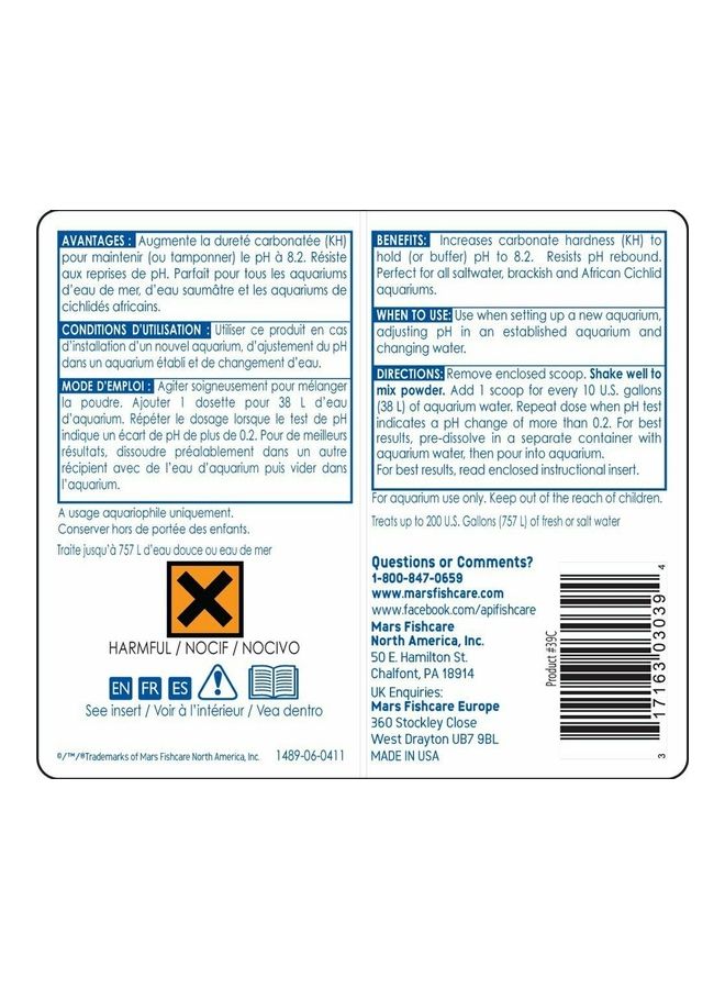 API - Proper pH 8.2 Sets and Stabilizes Blue - Image 1