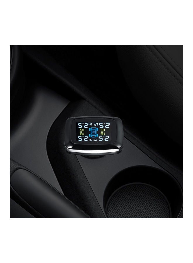 Generic - 5-Piece Wireless Tire Pressure Monitoring System Digital LCD Display With 4 External Sensors - Image 1