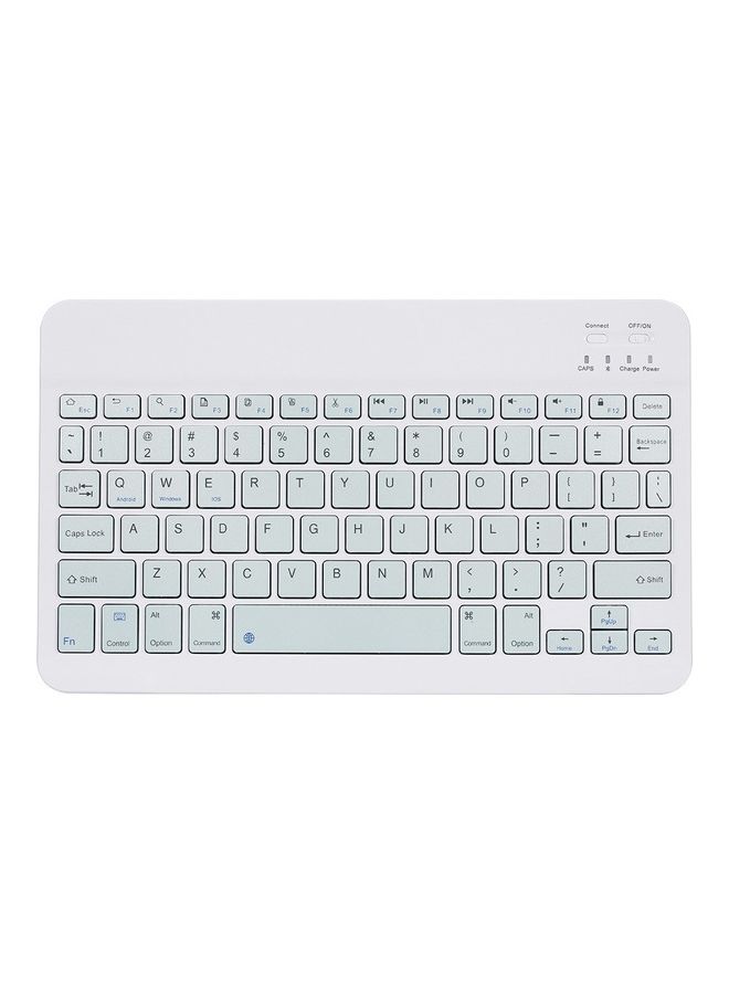 Wireless Bluetooth Keyboard White - Image 1